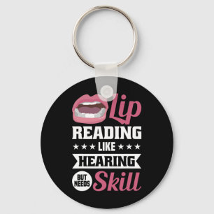 Pride Hearing Loss Awareness Deaf Awareness 2  Key Ring