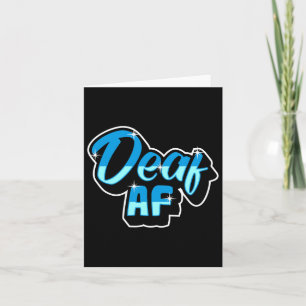 Pride Hearing Loss Awareness Deaf Awareness 3 Card