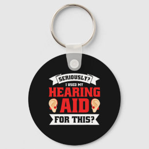 Pride Hearing Loss Awareness Deaf Awareness 5  Key Ring