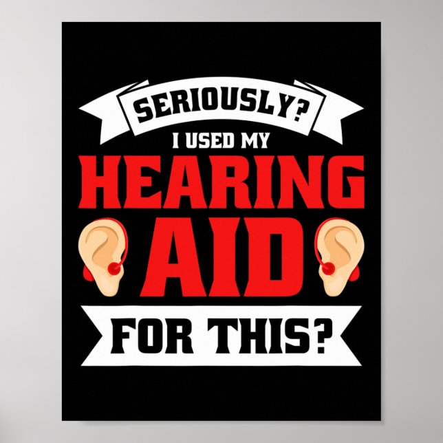 Pride Hearing Loss Awareness Deaf Awareness 5  Poster (Front)