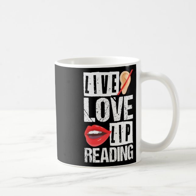 Pride Hearing Loss Awareness Deaf Awareness 7  Coffee Mug (Right)