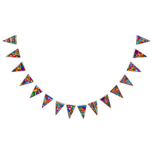 Pride Heart bunting banner