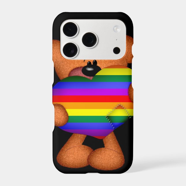 Pride Heart Teddy Bear (Back)