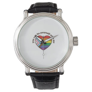 Pride Heart You Can Be Yourself With Me Shirt Desi Watch