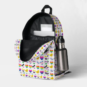 Pride Hearts Backpack #3
