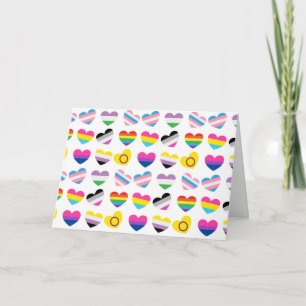 Pride Hearts Card