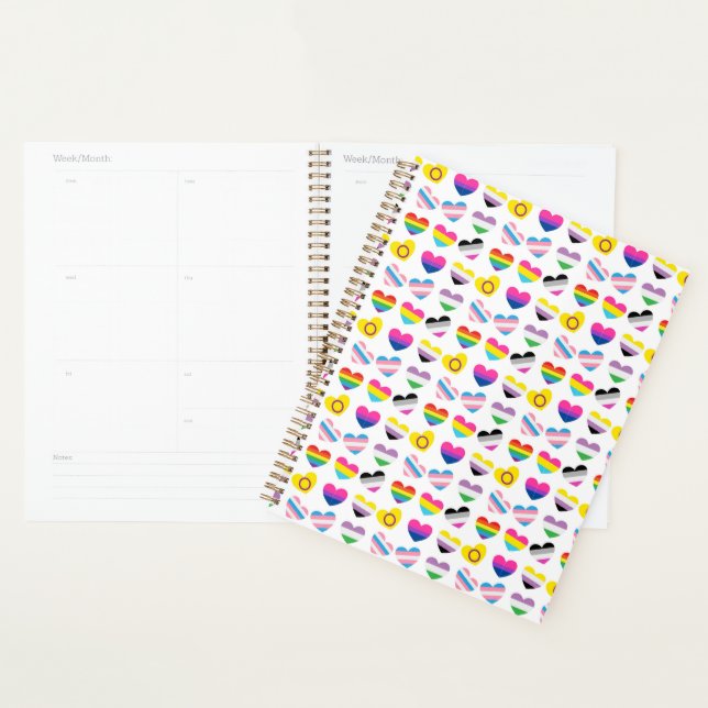 Pride Hearts Planner (Display)