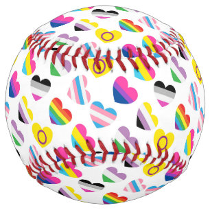 Pride Hearts Softball