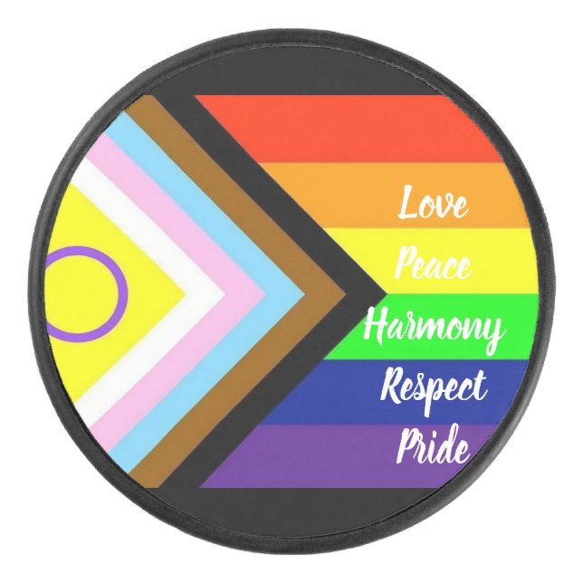 Pride Hockey Puck (Front)