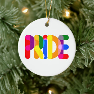 Pride in Design Ceramic Ornament