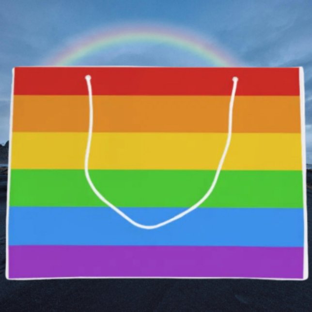 Pride in Every Stripe Large Gift Bag (Creator Uploaded)