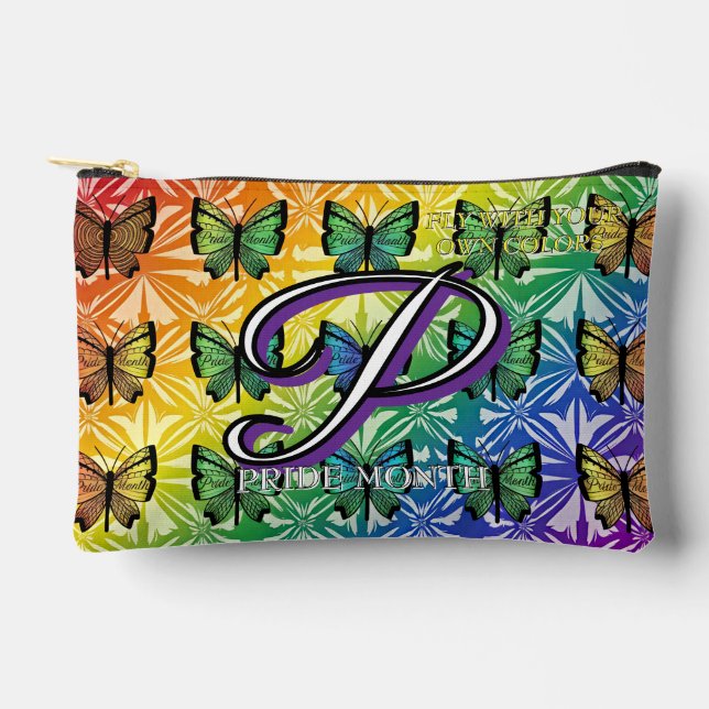 Pride in Flight Collection Accessory Pouch (Front)