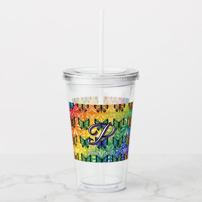 Pride in Flight Collection Acrylic Tumbler (Front)