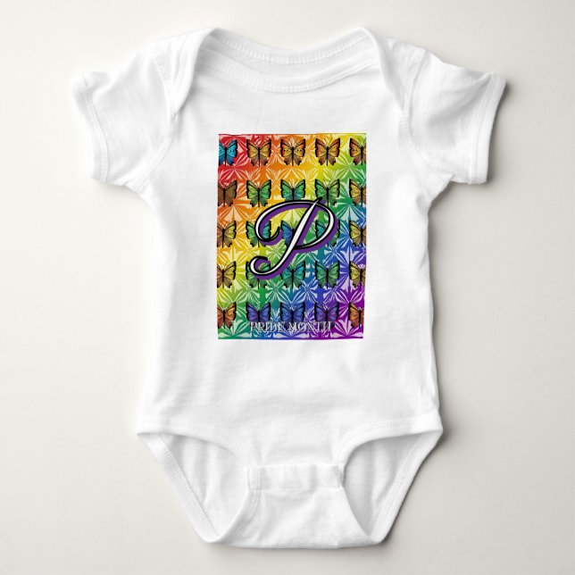 Pride in Flight Collection Baby Bodysuit (Front)