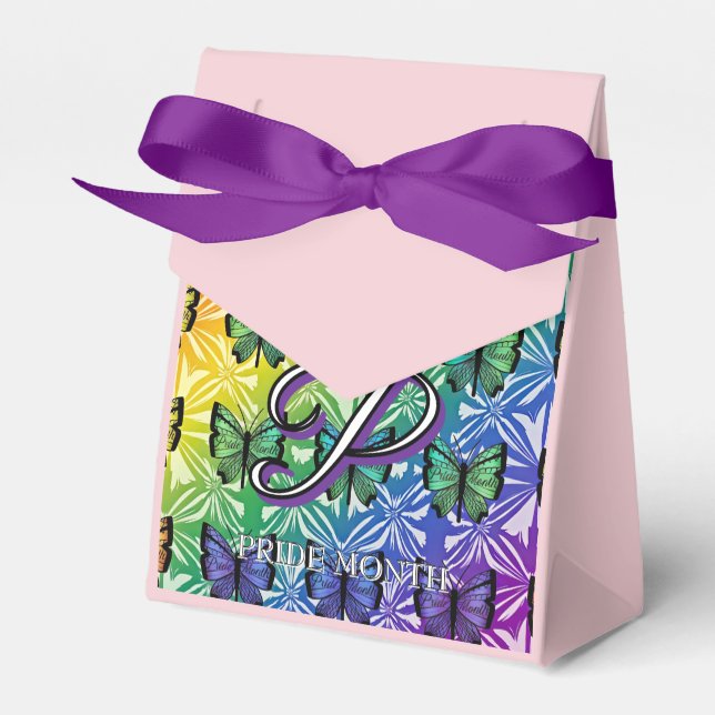 Pride in Flight Collection Favour Box (Front Side)
