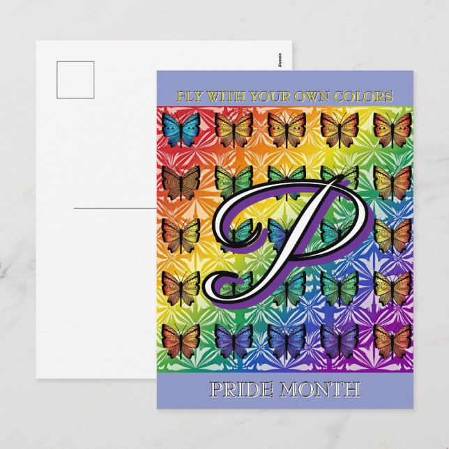 Pride in Flight Collection Holiday Postcard (Front/Back)