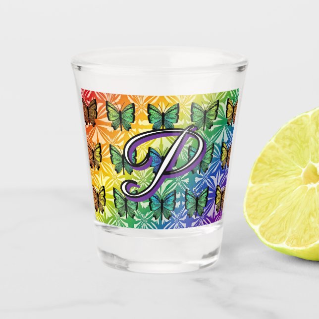 Pride in Flight Collection Shot Glass (Front)