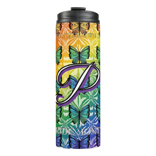 Pride in Flight Collection Thermal Tumbler (Front)