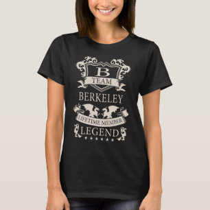Pride In Name BERKELEY Lifetime Member Legend T-Shirt