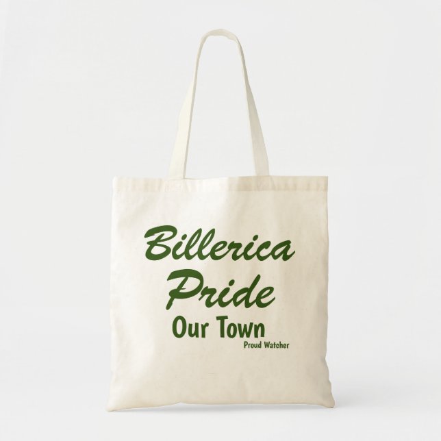 Pride in Our Town Billerica Pride Tote Bag (Front)