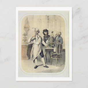 Pride in the Kitchen, from a series of prints depi Postcard
