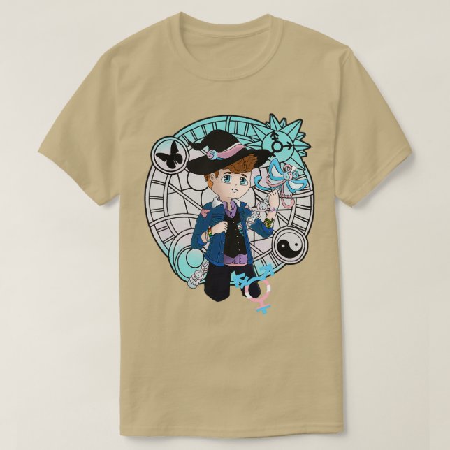 Pride is Magic Trans Pride T-Shirt (Design Front)