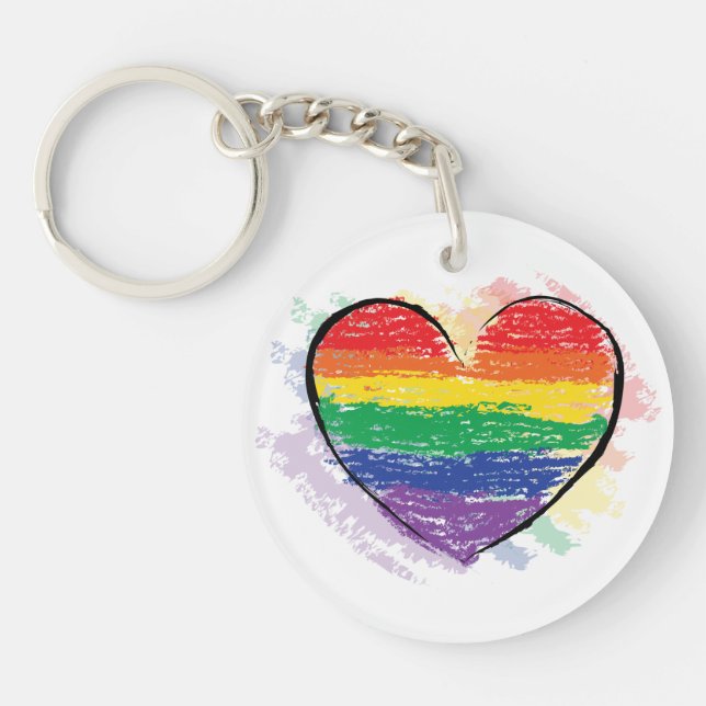 Pride Key Ring (Front)