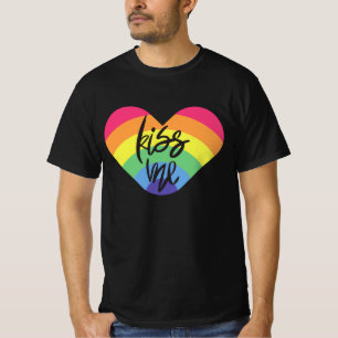 Pride- kiss me. love is fair.       T-Shirt