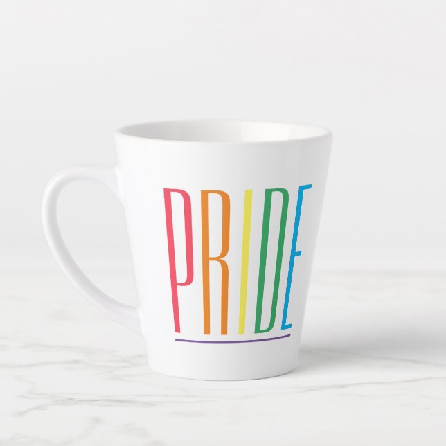 PRIDE Latte Mug (Left)