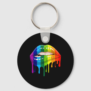 Pride Lesbian Gay Lip - Lgbtq _1 Key Ring