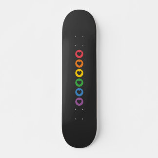 Pride LGBT | Colourful Rainbow Design Skateboard