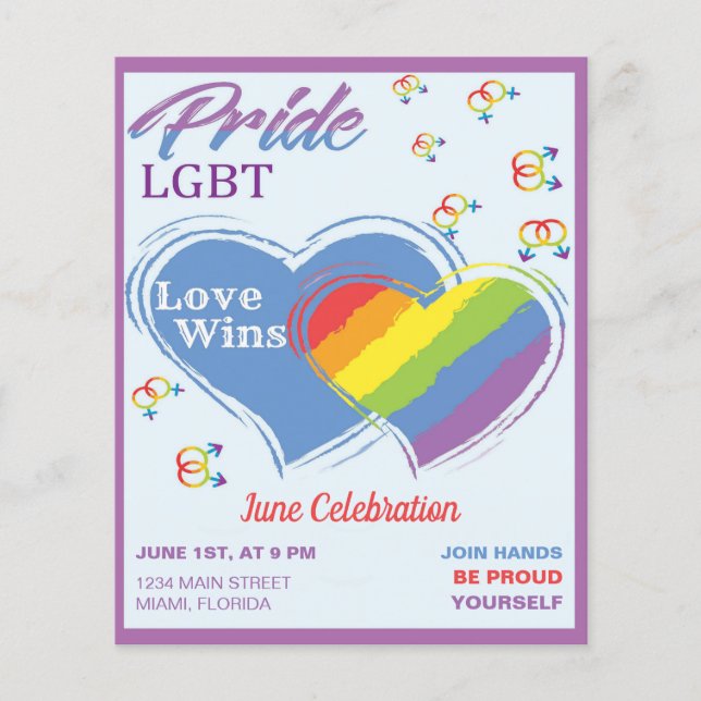 Pride LGBT Flyer (Front)
