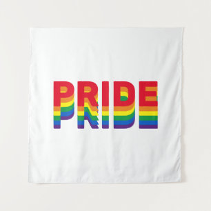 Pride lgbt lgbtq queer gay rainbow retro colours tapestry