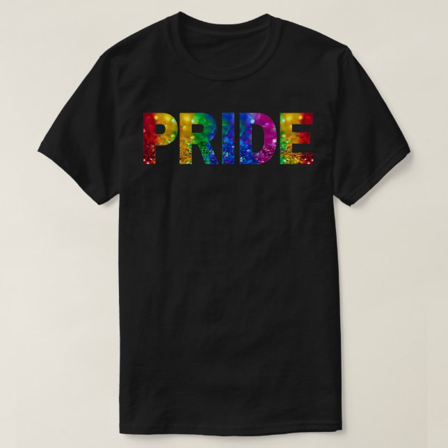 Pride LGBT Rainbow Lesbian Pride Gay Pride Pullove T-Shirt (Design Front)