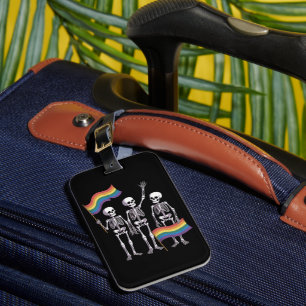 Pride LGBT Rights Lesbian Gay Ally LGBTQ Trans Luggage Tag