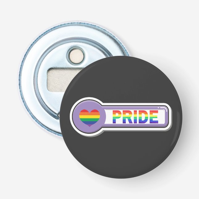 Pride LGBTQ+ Bottle Opener (Front)