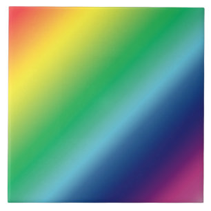 Pride lgbtq lgbt rainbow colours pattern ceramic tile