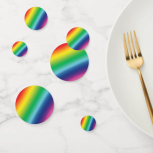 Pride lgbtq lgbt rainbow colours pattern confetti