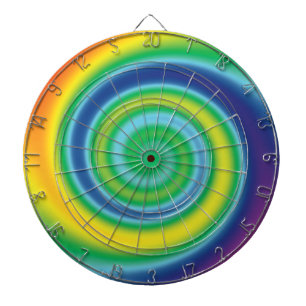Pride lgbtq lgbt rainbow colours swirl cool rad dartboard