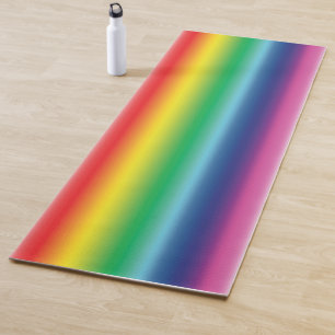 Pride lgbtq lgbt rainbow colours yoga mat