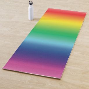 Pride lgbtq lgbt rainbow gay flag colours  yoga mat