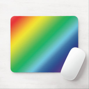 Pride lgbtq rainbow colours pattern Mousepad