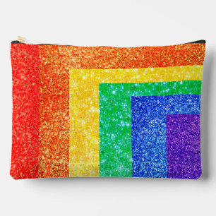 Pride LGBTQA+ rainbow Accessory Pouch