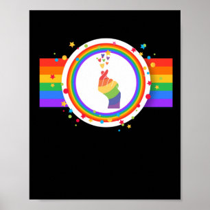 Pride love- LGBT. Queer. Poster