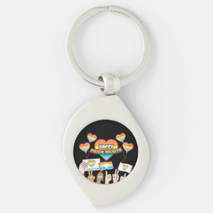 Pride love. Love is fair. Pride month.         Key Ring