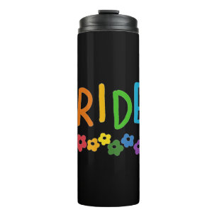 Pride Love Proud Love Sticker Thermal Tumbler