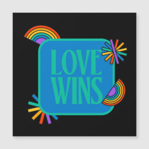 Pride- love wins. Gay rainbow lgbtq