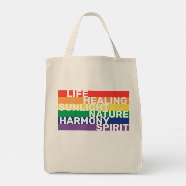 Pride Meanings Tote Bag (Back)