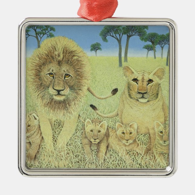 Pride Metal Ornament (Front)