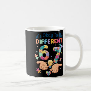 Pride Month 67 Autism Awareness Men Women Kids Coffee Mug